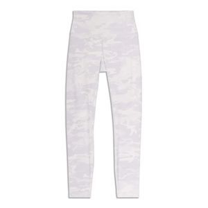 Wunder Under High-Rise White Camo Legging